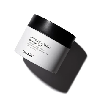 Живильний бальзам для тіла Hillary Nutrition Body Silk Balm 200 г шовк олія жожоба
