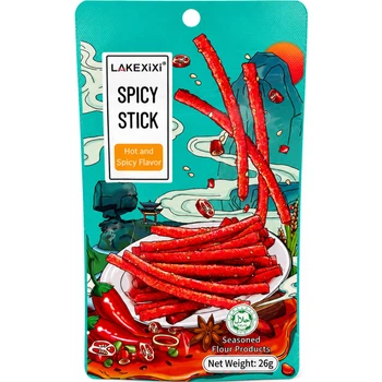Снэк Латяо Острый Hot&Spicy Lakexixi 26г