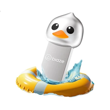 Флешка BIAZE UP-21 16ГБ USB3.2 мультяшная мини серебристая