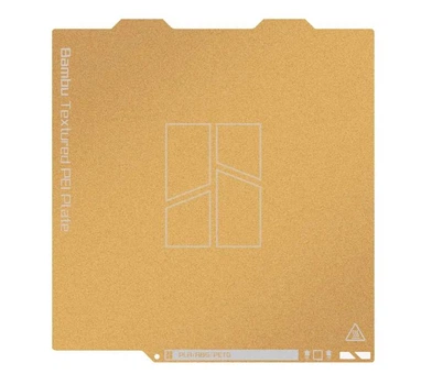 Пластина Bambu Lab Bambu Textured PEI Plate двухсторонняя для 3D принтера A1 mini (FAP009) оригинал