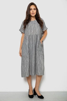 Платье AGER 4XL-5XL Серый 214R209-3