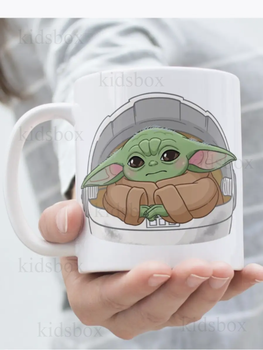 Кружка Йода с принтом керамическая чашка Звездные Войны Star Wars Yoda 330 мл Uk_240
