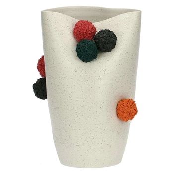 Wazon Rituali Domestici Pompompon M biały (8018594654365)
