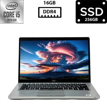 Ноутбук Dell Latitude 5410 14" IPS 1920x1080 Core i5-10310U 1.70GHz 16GB DDR4 SSD 256GB Intel UHD Graphics Камера (D5410R16S256B) Б/У