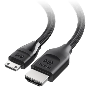 Кабель Cable Matters miniHDMI to HDMI 2.1 8K@60Hz, 4K@240Hz, 48Gbps, 2м, black (301021-2m)