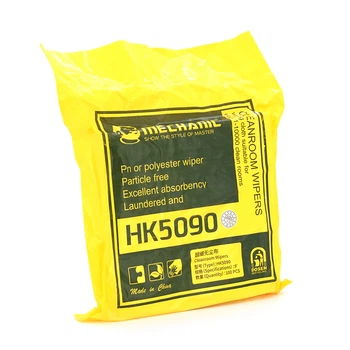 Салфетки MECHANIC NK 5090 микрофибра антистатическая 21x21 см 100 шт для электроники