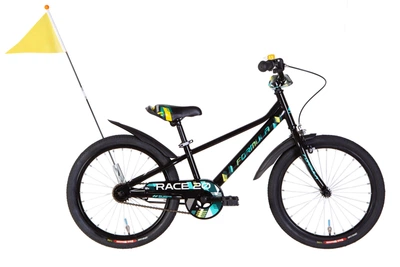 Дитячий велосипед ST 20" Formula Kid Race BH 2026 чорний з жовтим (OPS-FRK-20-241)