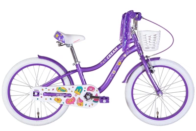 Детский велосипед AL 20" Formula Kid Cream BH 2026 для девочки фиолетовый (OPS-FRK-20-250)
