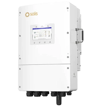 Гібридний інвертор SOLIS S6-EH3P15K02-NV-YD-L, трифазний, 15кВт (2/4 MPPT 200 - 850V, струм заряду акб 290A, DC 40-60V ) 42 кг,430×60 (UG-46628)