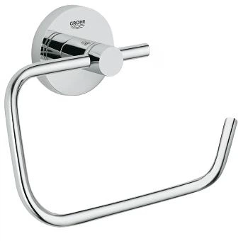 Тримач туалетного паперу GROHE ESSENTIALS, хром, кругла