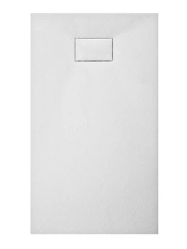 Душовий піддон DiMARCO LA PIETRA DM4С005WH, білий/матовий, прямокутна