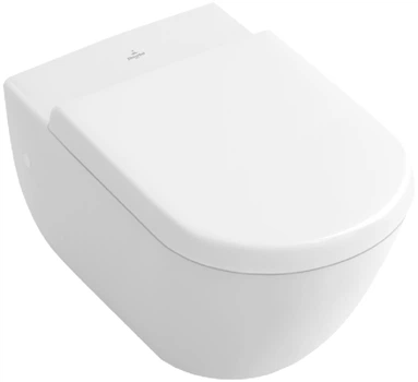 Підвісний унітаз VILLEROY & BOCH SUBWAY, білий/глянсовий, овальна