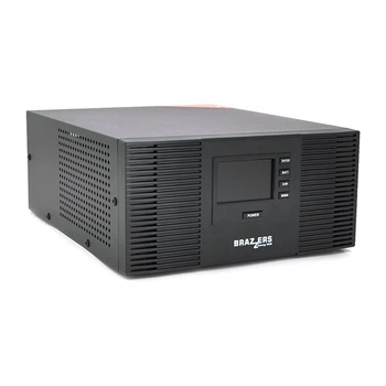 ДБЖ BRAZZERS BRSW-LFP-800-12 (640Вт), під зовнішній АКБ 12V(LiFePo4/GEL/AGM), струм заряду 10/20A, BOX