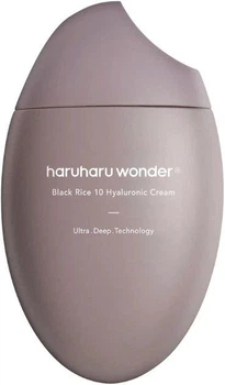 Крем для лица с черным увлажняющим рисом Haruharu Wonder Black Rice Hyaluronic Cream 50ml (1069)