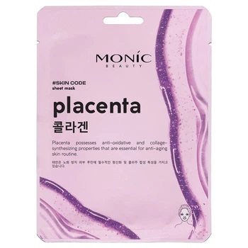 Тканевая маска Monic Beauty #Skin Code с экстрактом фитоплаценты, 25 мл ( 5061010280191 )