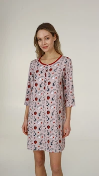 Ночная рубашка Ellen Sorbet LDK 102/18/01 S теракотовый