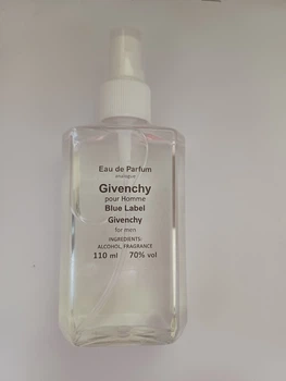 Парфумована вода, чоловіча, аналог, Givenchy Pour Homme Blue Label, 110 мл