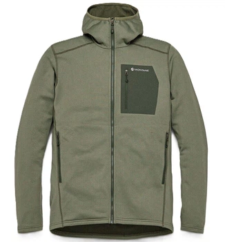 Флисовая кофта Montane Protium CP Hoodie M Caper Green XXXL (1004-MPCPH.CAPT21)