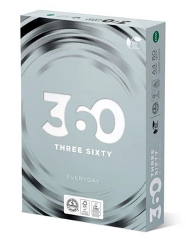Офисная бумага 360 EVERYDAY 80 г/м2, A4, 500 л, класc C