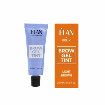 Гель-фарба для брів ELAN Light Brown 20 мл