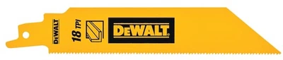 Zestaw brzeszczotów do piły szablastej DeWalt do cięcia metalu 5 szt (DT2404-QZ)