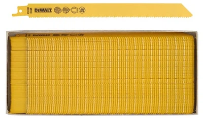 Набір полотен для шабельної пилки DeWalt BIM для різання піддонів 228 мм 100 шт (DT2400-QZ)