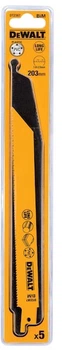 Zestaw brzeszczotów do piły szablastej DeWalt BIM 203 mm 5 szt (DT2387-QZ)