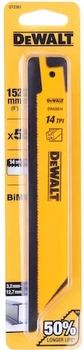 Zestaw brzeszczotów do piły szablastej DeWalt do metalu BIM 152 mm 5 szt (DT2361-QZ)