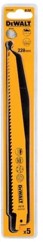 Zestaw brzeszczotów do piły szablastej DeWalt BIM 228 mm 5 szt (DT2349-QZ)