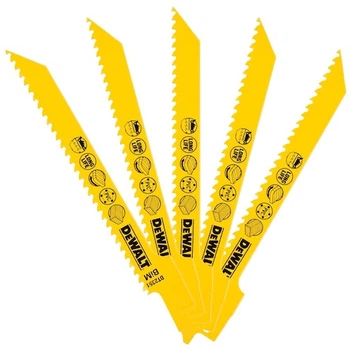 Zestaw brzeszczotów do piły szablastej DeWalt BIM 152 mm 5 szt (DT2351-QZ)
