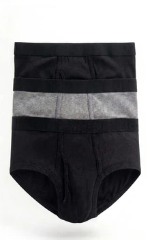 Набор мужских трусов Hanes Ultimate® 3 шт в наборе, размер 2XL, черные, серые