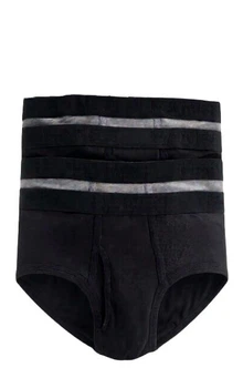 Набор мужских трусов Hanes Ultimate® 4 шт в наборе, размер 2XL, черные, серые