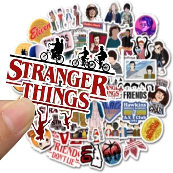 Набор виниловых наклеек стикеров LTC Стикерпак Stranger Things 50 шт. (QYFC-Y115-RUI-B)