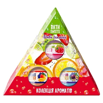 Набор для ванн Аква Шайн Rainbow "Коллекция ароматов", 300г - 734778