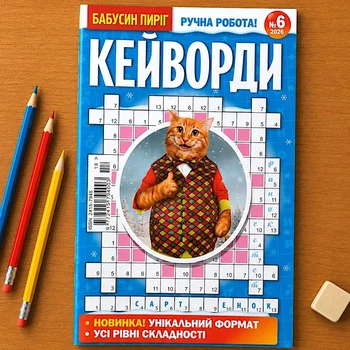 Сборник Кейворды Дарья 68 стр.№06/2026 Украинский язык