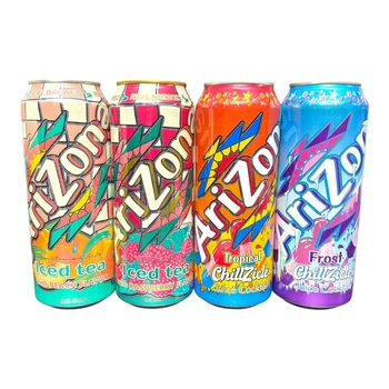 Напій безалкогольний AriZona Big Can Mix 650 мл (набір із 4 штук)