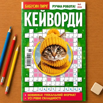 Сборник Кейворды Дарья 68 стр.№05/2026 Украинский язык