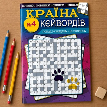 Сборник кроссвордов Страна Кейвордов рус. язык 68 стр. №4/2024