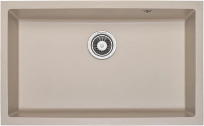 Кухонна мийка граніт GRANADO Under Top XL Beige GR3707 з сифоном