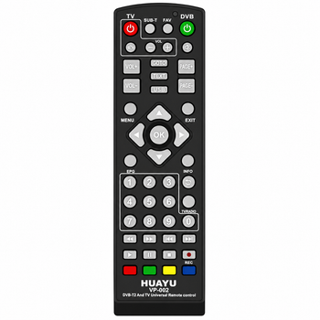 Универсальный пульт HUAYU VP-002 для Т2-тюнеров