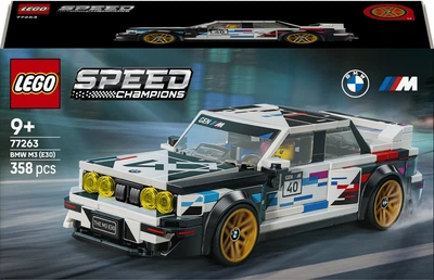 Конструктор LEGO Speed Champions BMW M3 (E30) 358 деталей (77263)