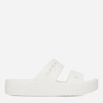 Женские шлепанцы для пляжа Crocs Baya Platform Sandal 208188-100 5903698750057 38-39 25.1 см Белые (5903698750149)