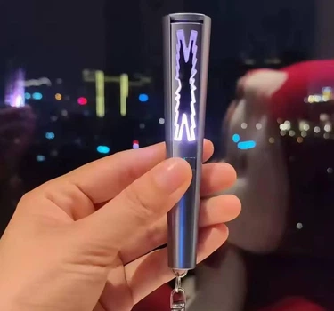Лайтстик Ле Серафим Светящийся Брелок подвеска Lightstick LE SSERAFIM 11см Light stick Kpop мини формат