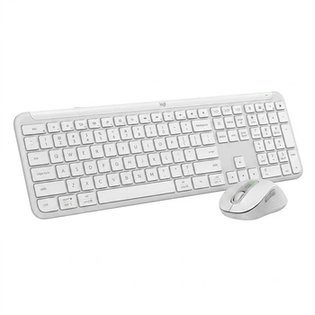 Комплект беспроводной Logitech MK950 BT/Bolt White