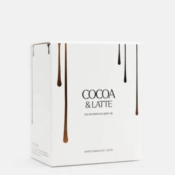 Парфумований набір для жінок парфуми Zara Cocoa latte 100 ml + body oil
