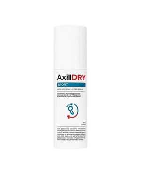Антиперспірант-спрей для ніг AxillDRY Sport
