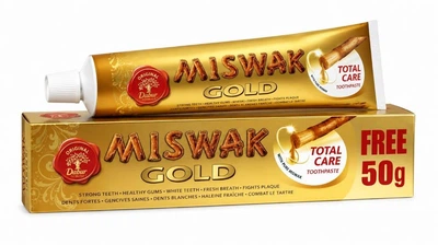 Зубная паста DABUR MISWAK GOLD 120+50г