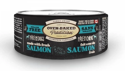 Влажный корм с лососем для собак любого возраста Oven-Baked Tradition Dog Salmon, 156 гр