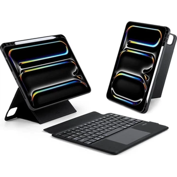 Чохол Dux Ducis DK з бездротовою клавіатурою для iPad Pro 11" (2024) Black (6934913005088)