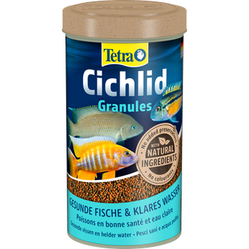 Сухой корм для цихлид Tetra Cichlid Granules гранулы 500 мл (MLZ6211)